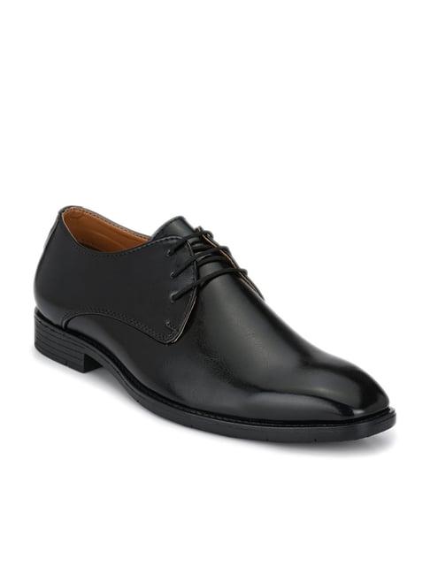 prolific black derby shoes