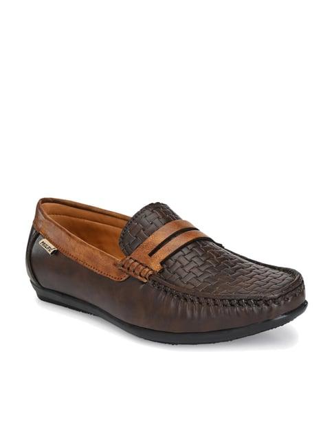 prolific brown casual loafers