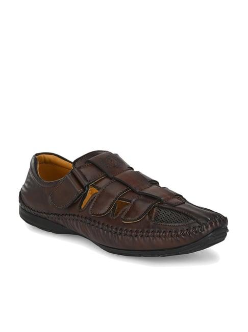 prolific brown fisherman sandals