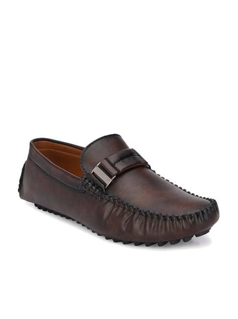 prolific men's brown casual loafers