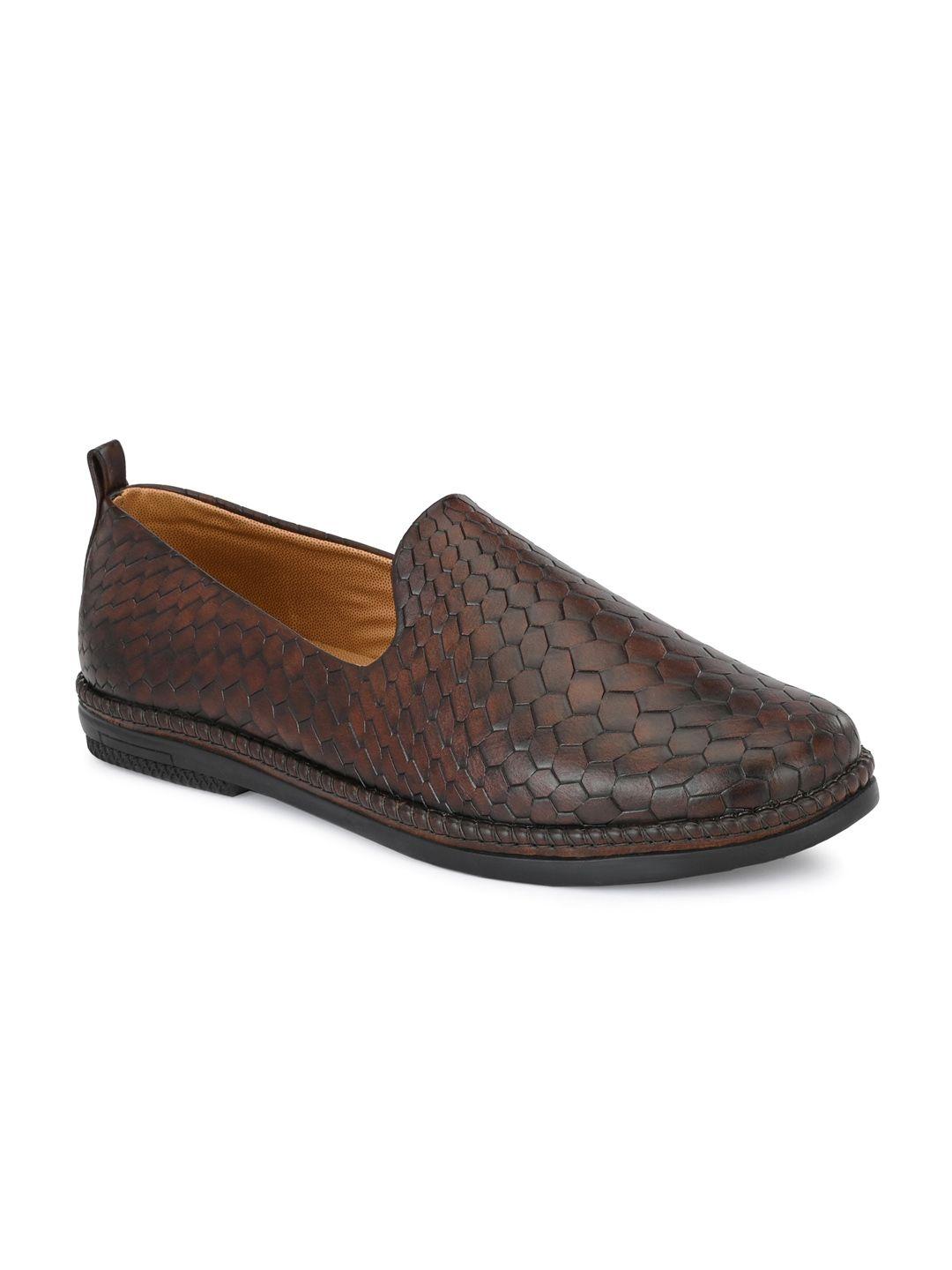 prolific men textured light weight slip on loafers