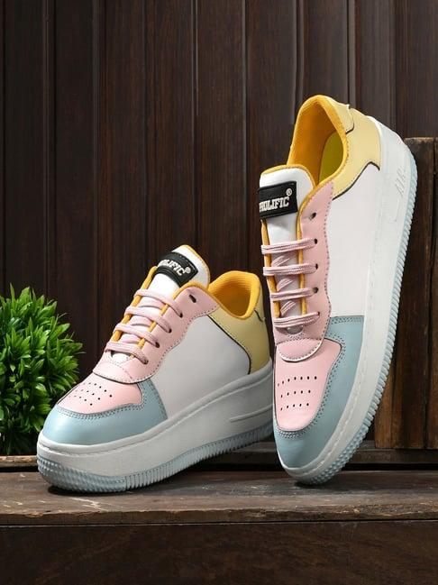 prolific women's pink sneakers