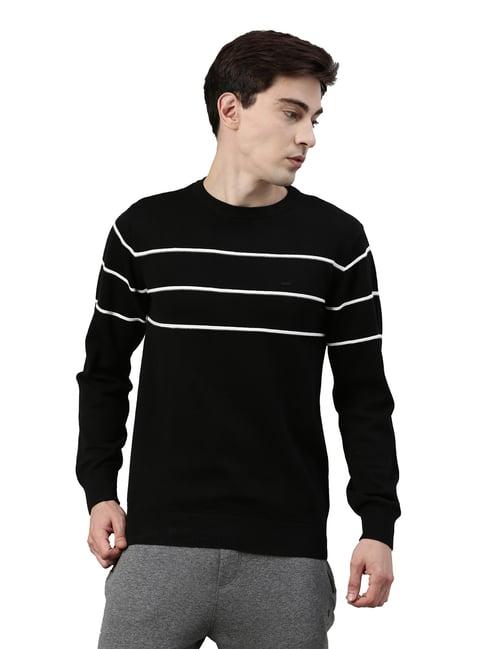 proline black round neck sweater