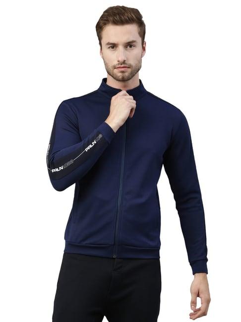 proline blue regular fit printed sweatshirt