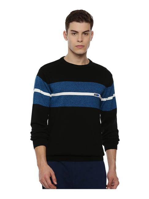 proline black & blue comfort fit sweater