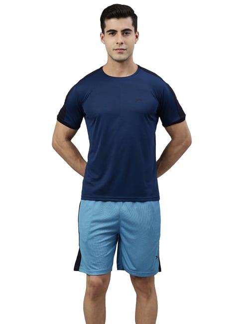 proline blue t-shirt with shorts sets