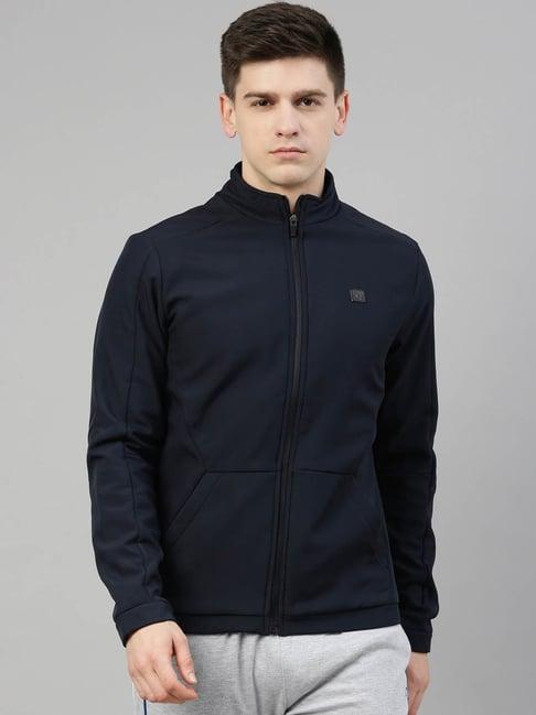 proline navy full sleeves polyester jacket