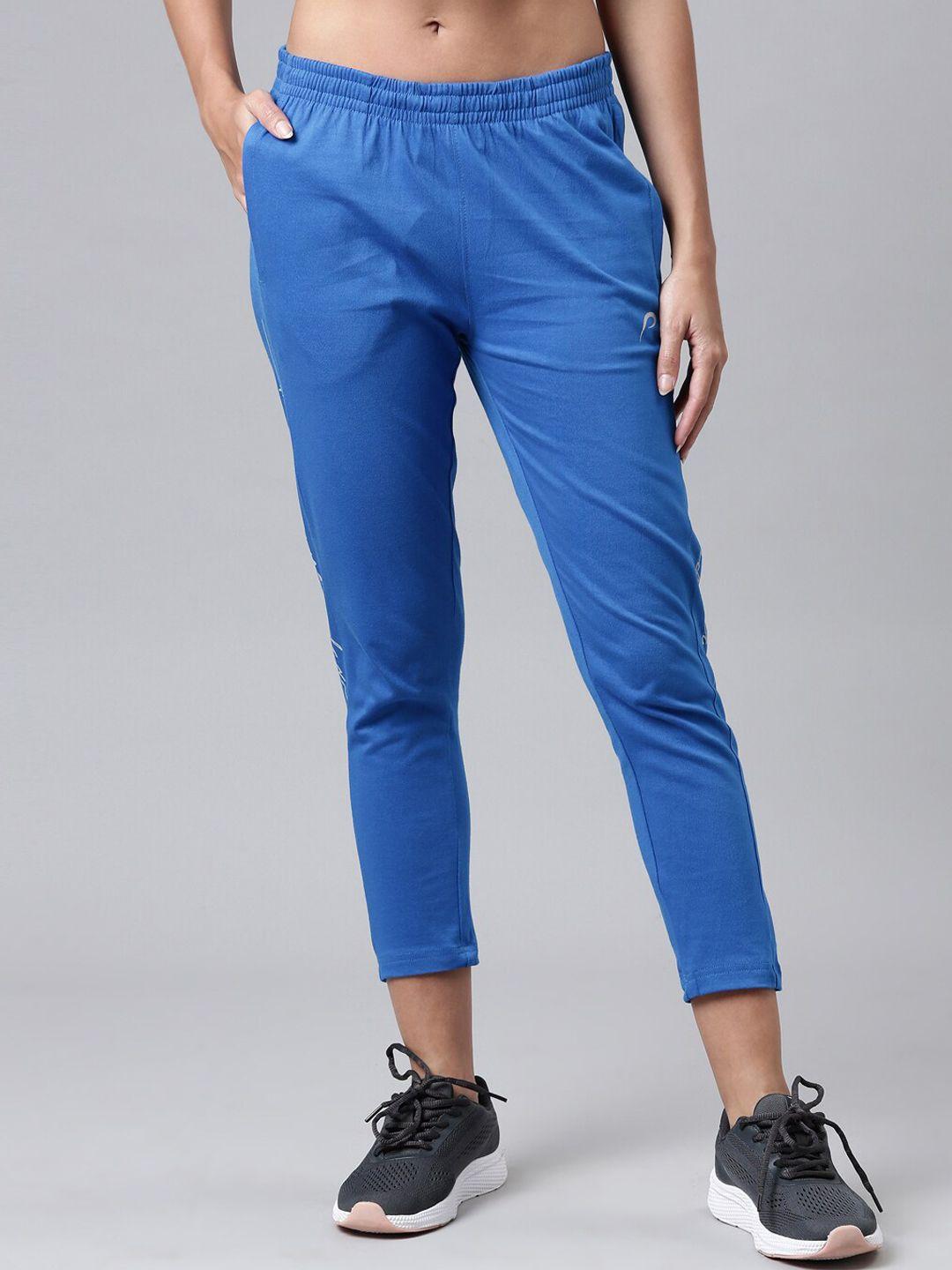 proline women cotton mid-rise track pants