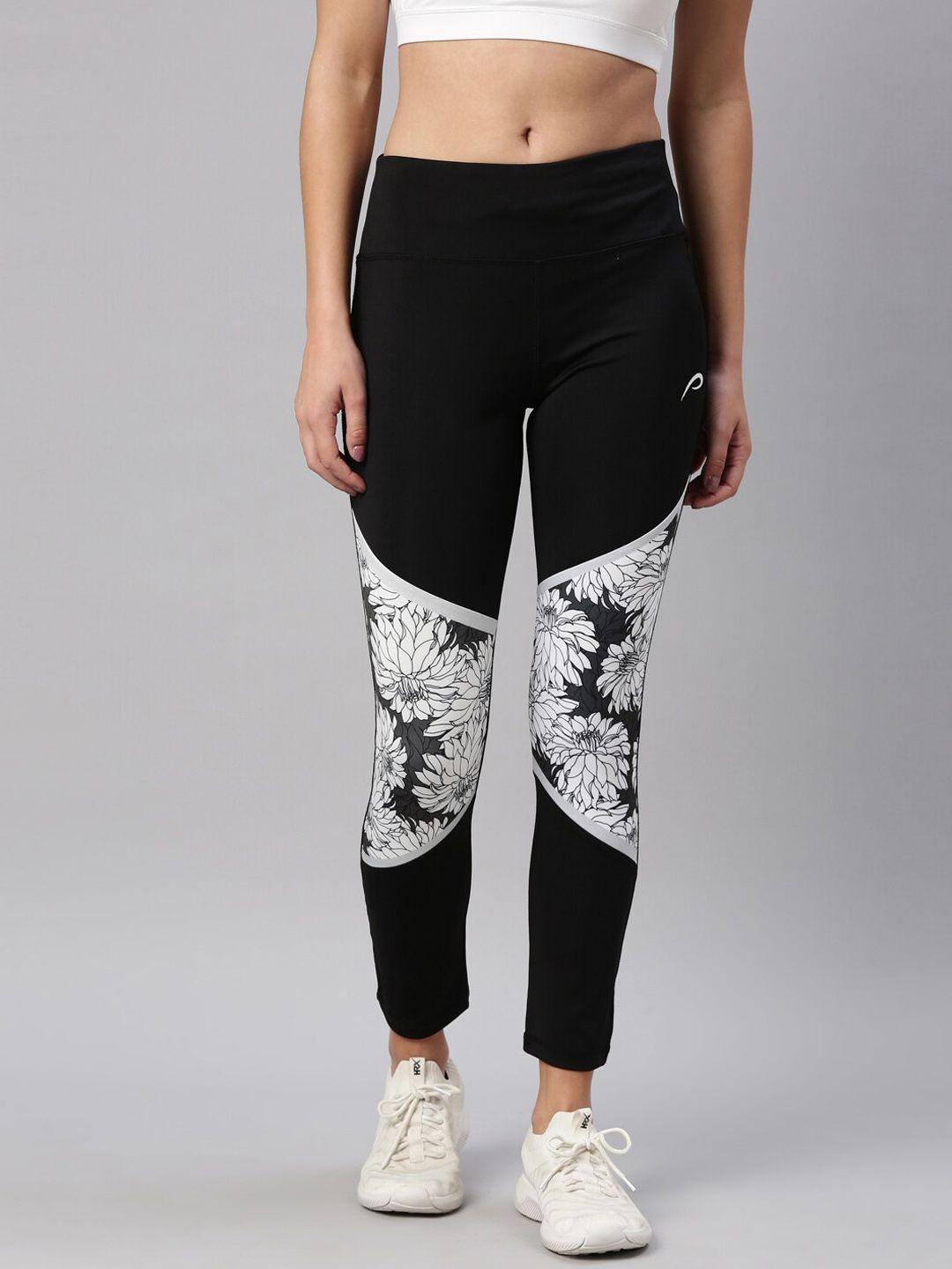 proline women printed mid-rise track pants