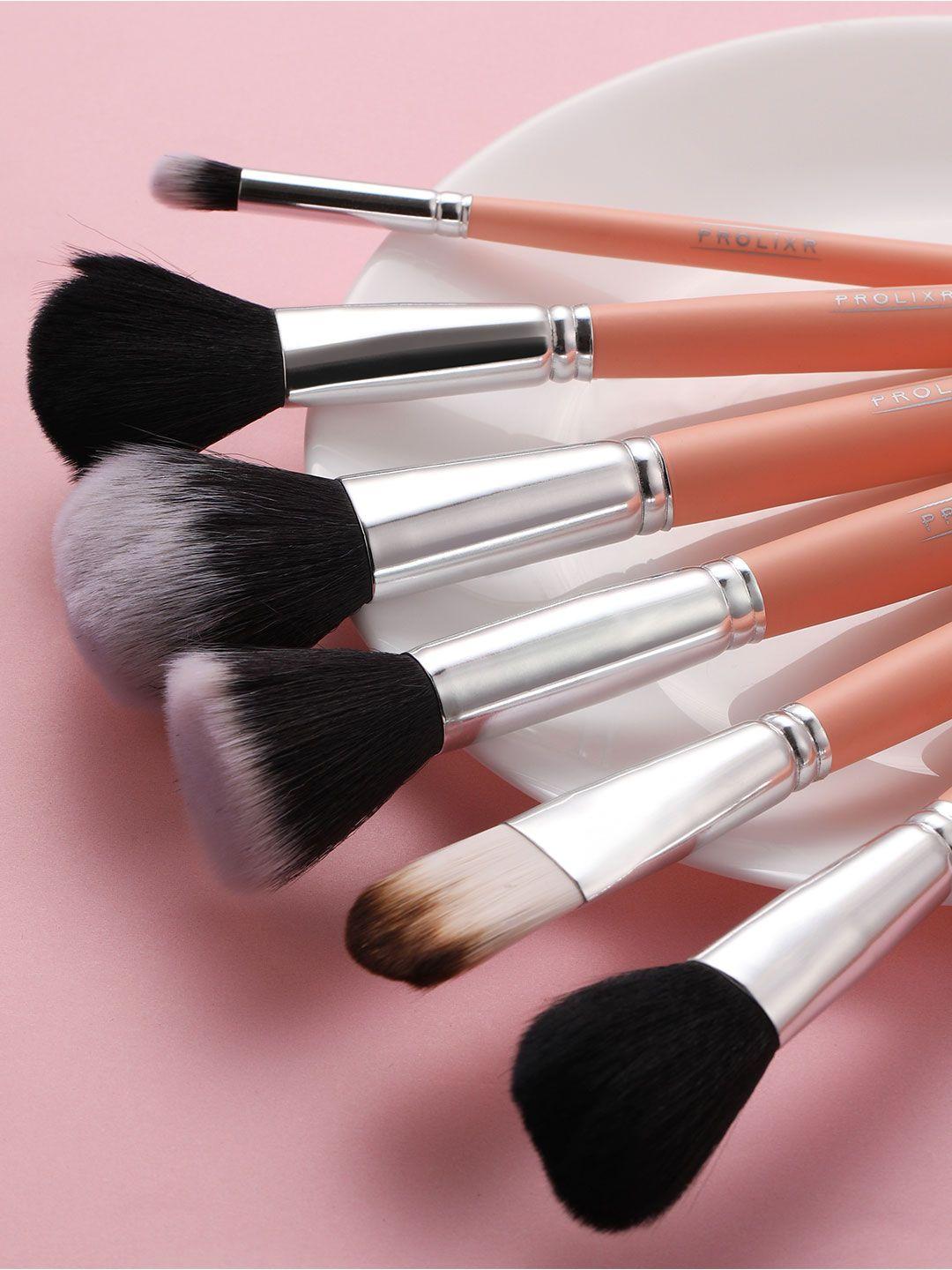 prolixr professional face makeup brush set for face makeup - 6 pieces