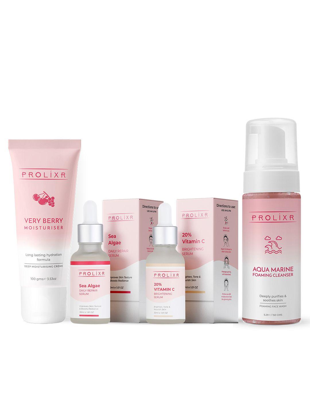 prolixr skin reset bundle for skin detoxifying & nourishing - all skin types - 100 ml