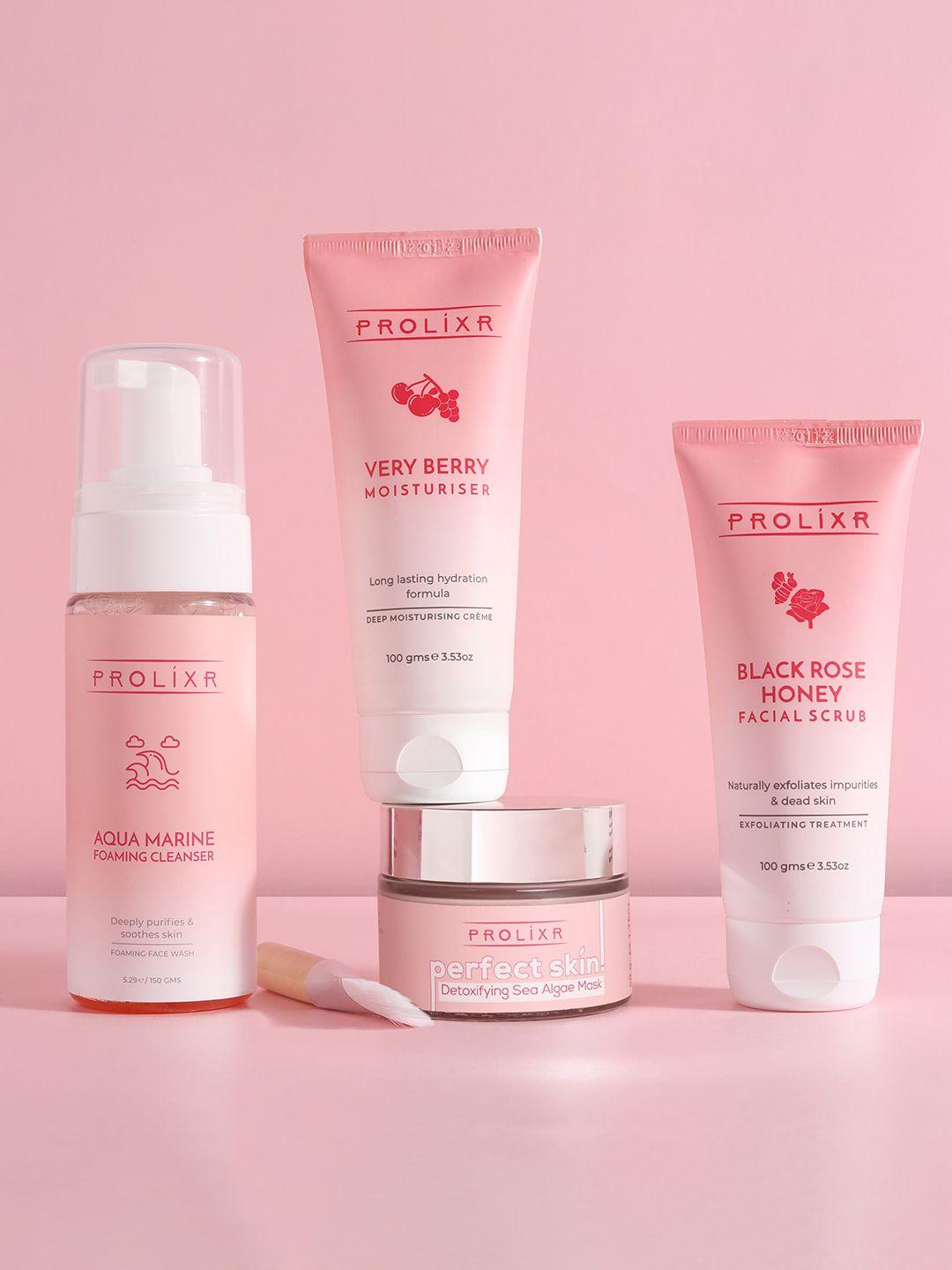prolixr skin vacation bundle for pore tightening & hydrating for all skin types-400 ml