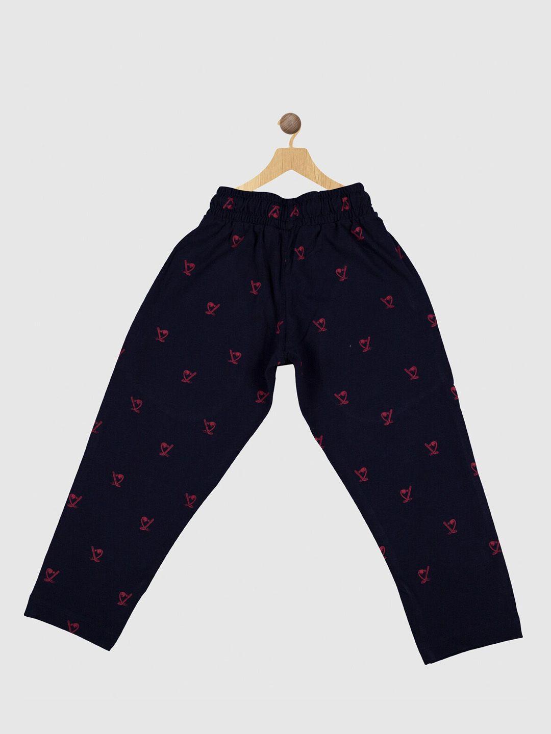 proteens boys printed cotton track pants