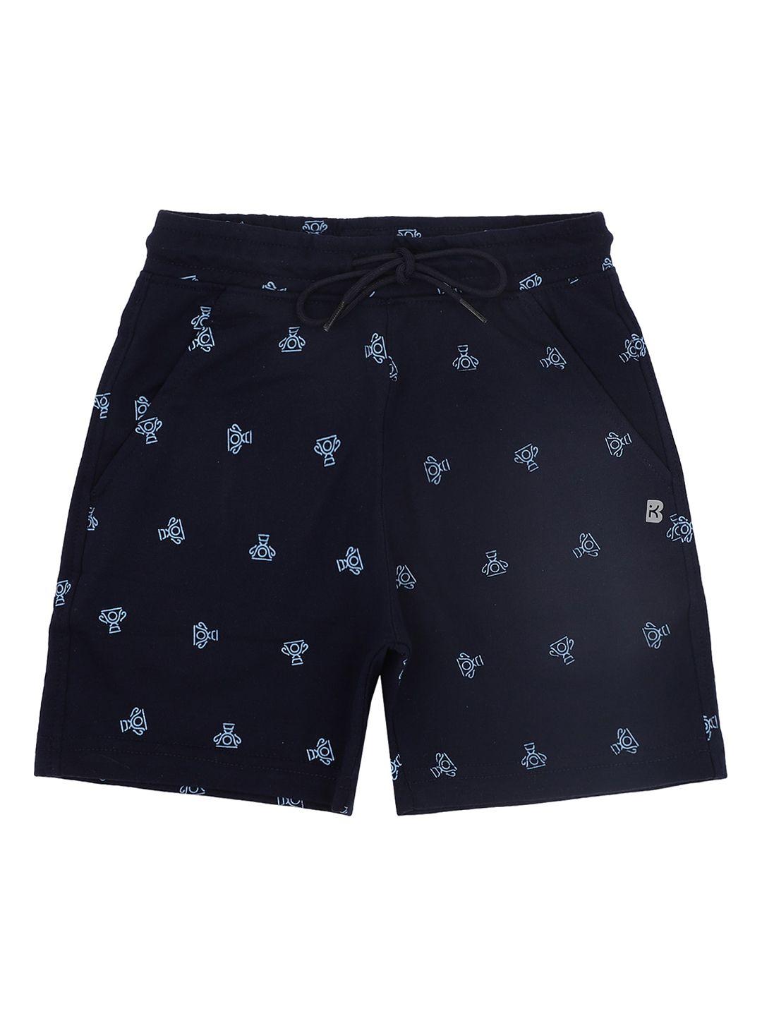 proteens boys printed pure cotton lounge shorts