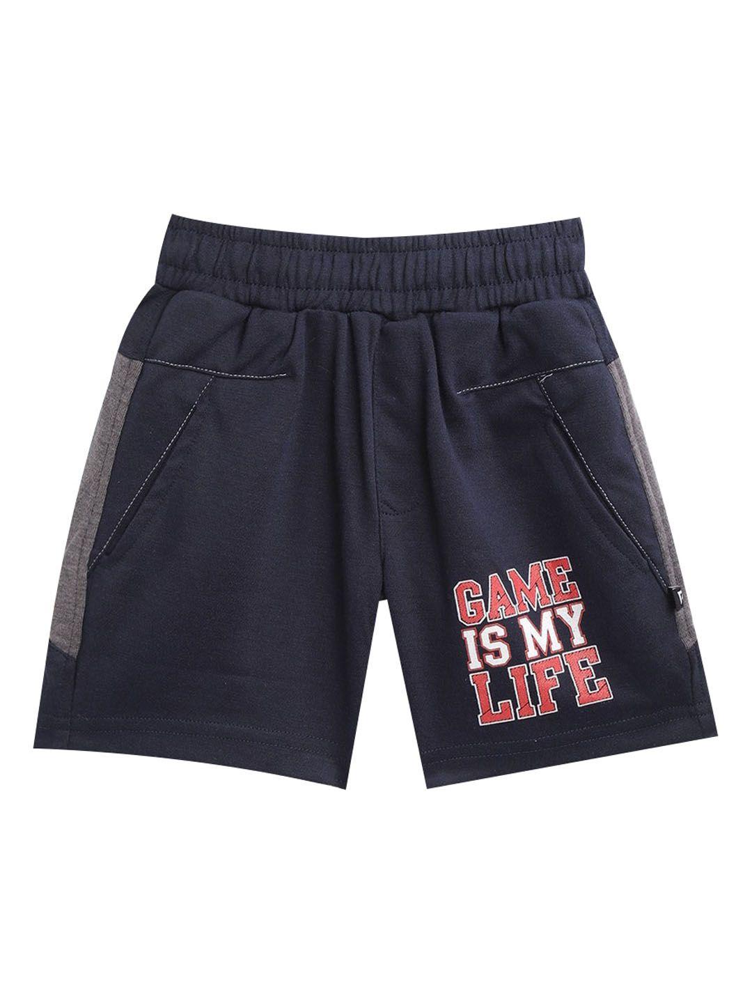 proteens boys printed pure cotton lounge shorts