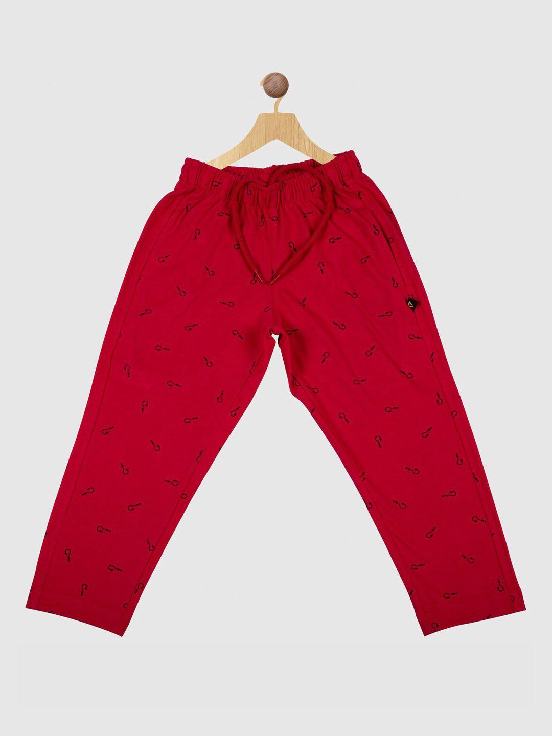 proteens boys printed cotton track pants