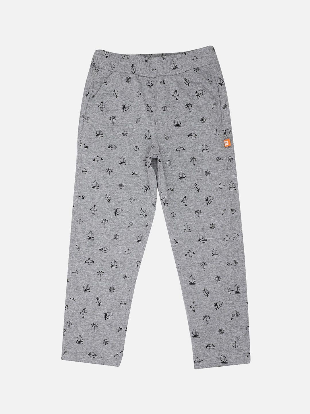 proteens boys printed cotton track pants