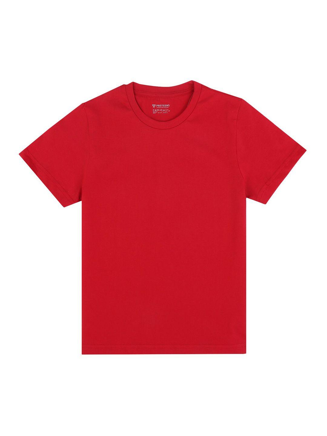 proteens boys red t-shirt