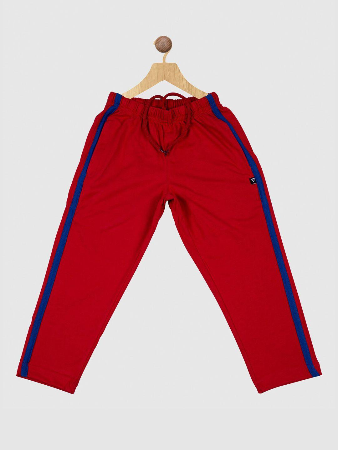 proteens boys side striped detail cotton track pants