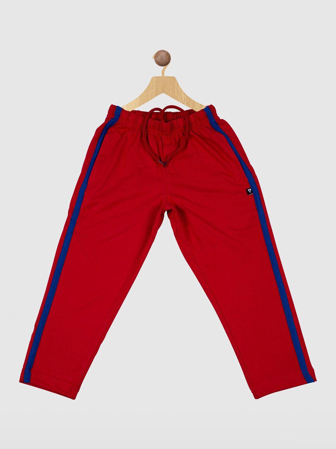 proteens boys side striped detail cotton track pants