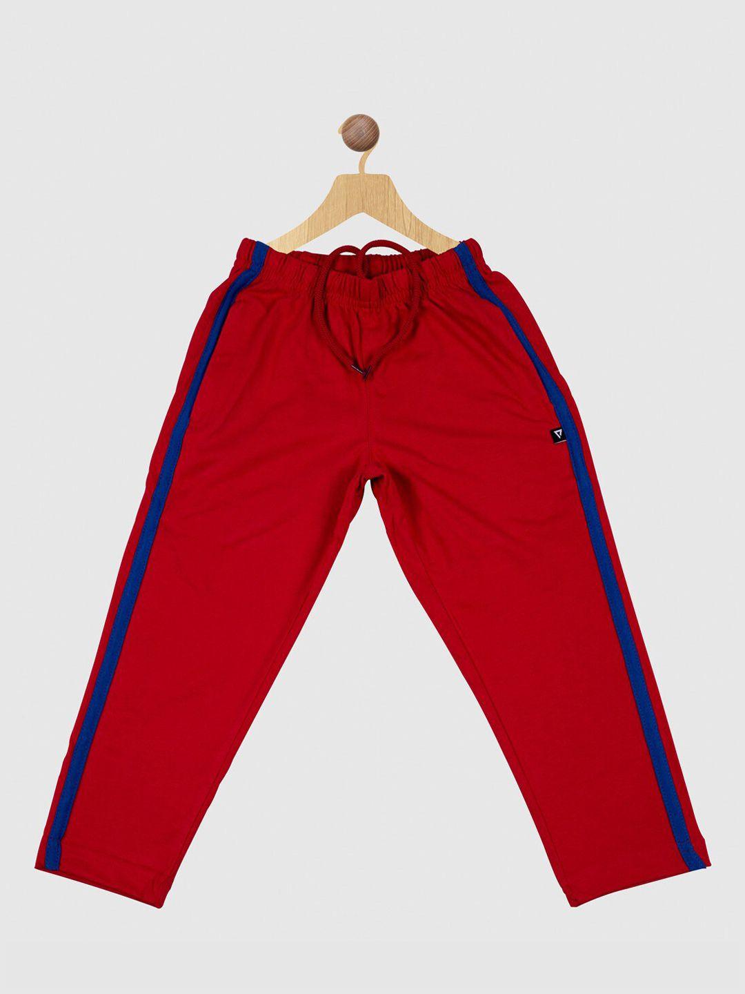 proteens boys side striped detail cotton track pants