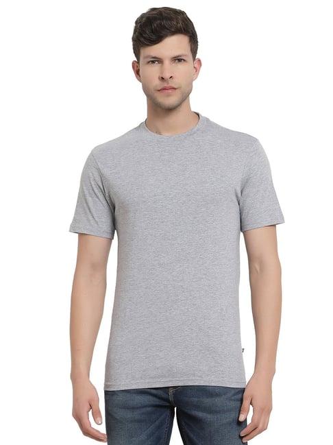 proteens light grey round neck t-shirt