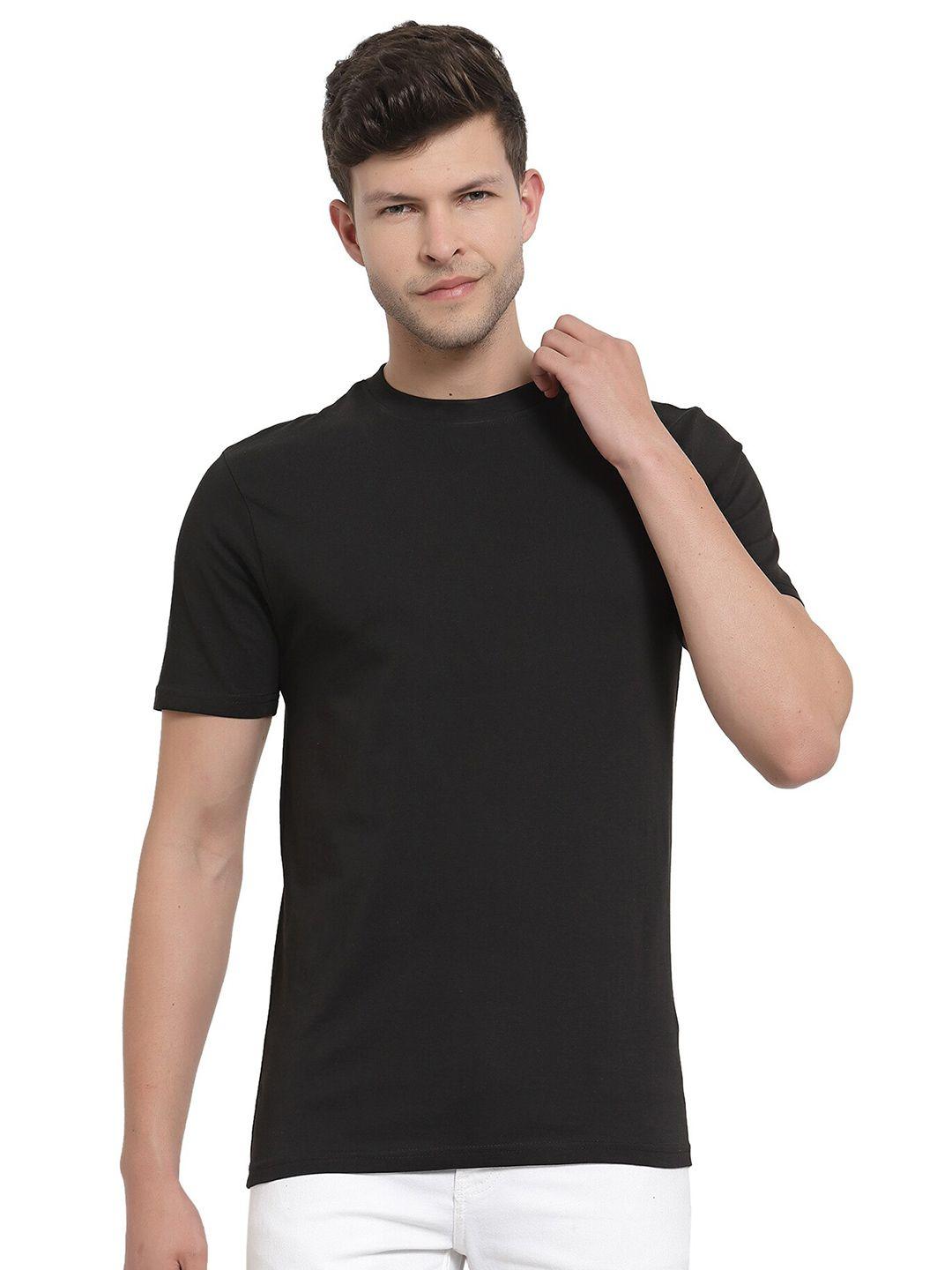 proteens men black cotton t-shirt