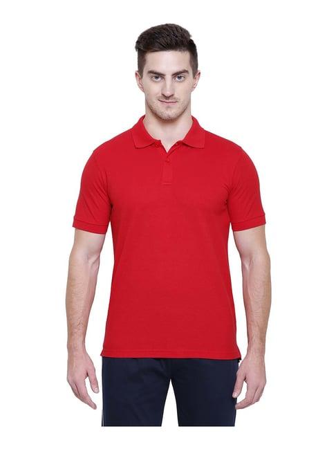 proteens red polo t-shirt