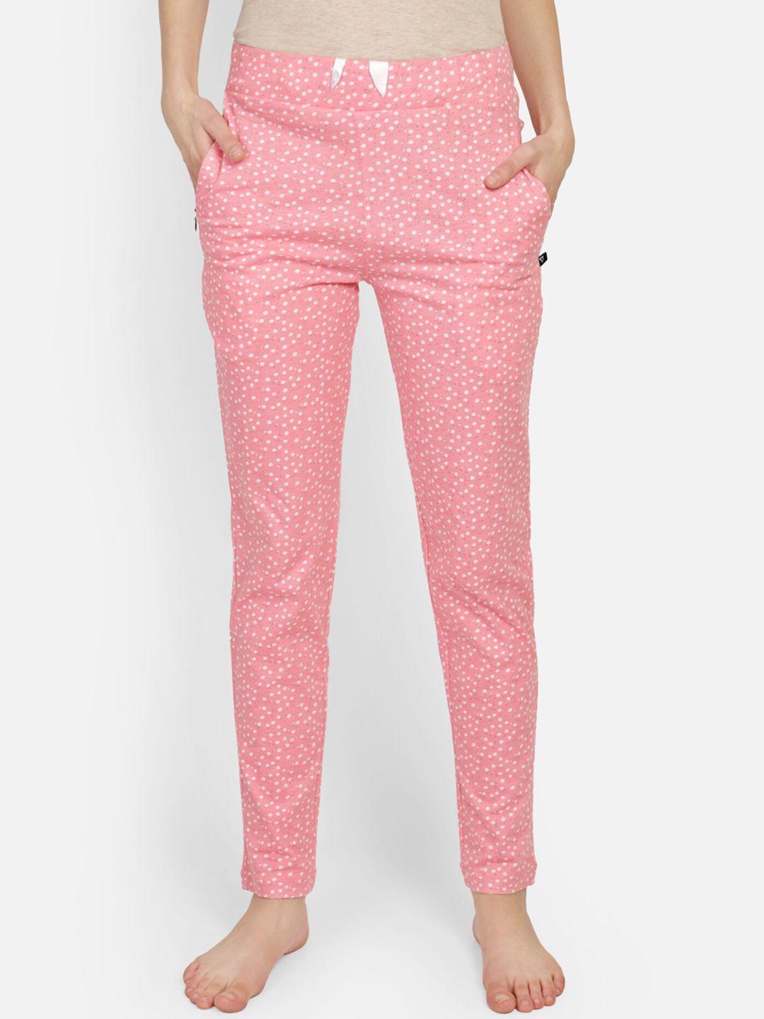 proteens women pink printed lounge pants