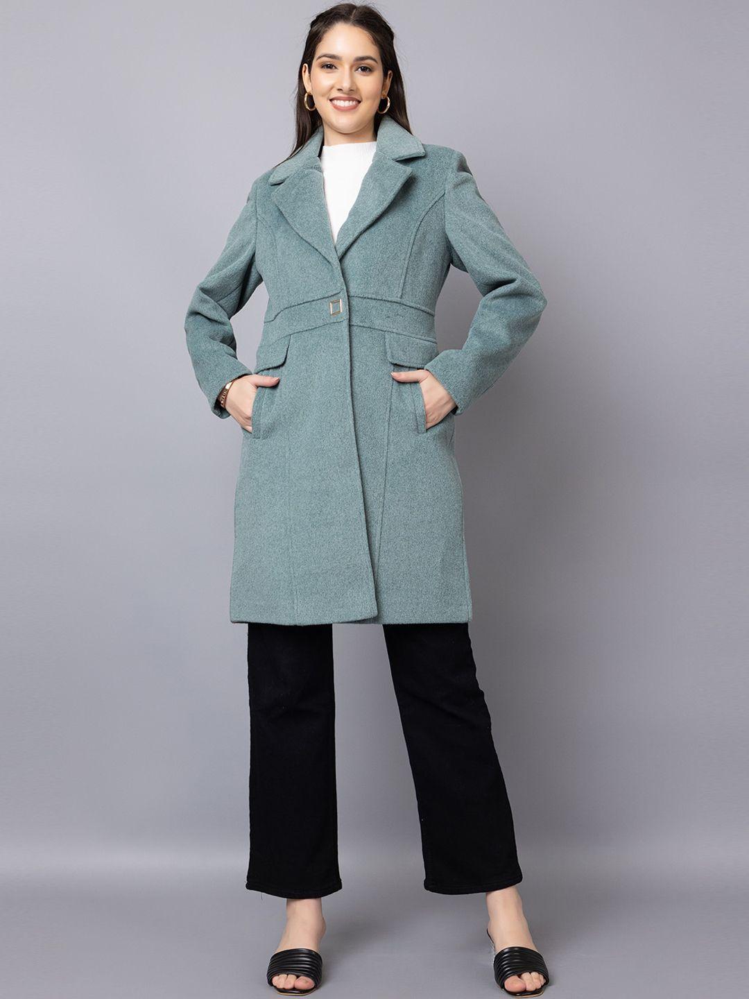 protex notched lapel single-breasted overcoat
