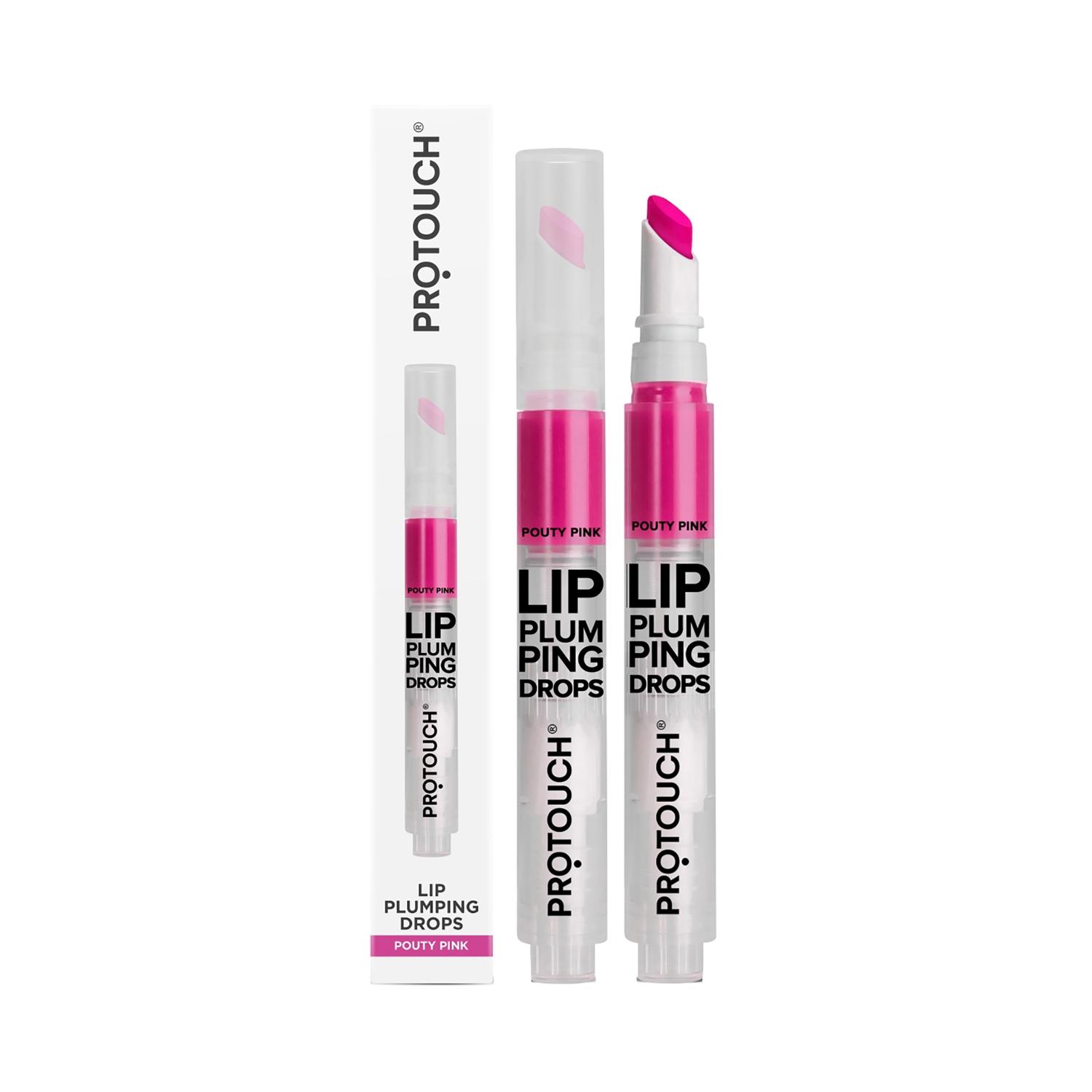 protouch lip plumping drops - pouty pink (2.8ml)