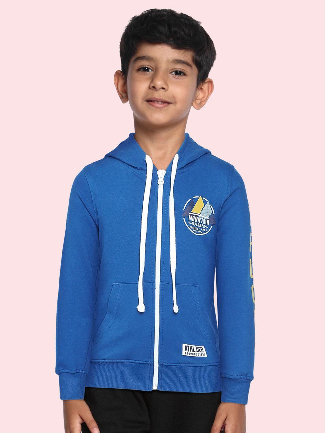 provogue-boys-blue-printed-hooded-sweatshirt