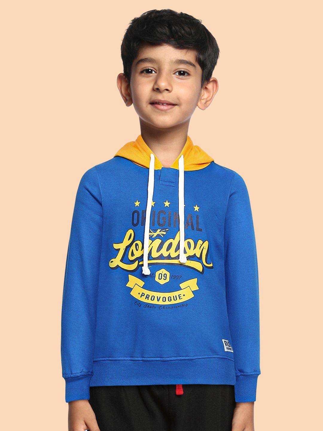 provogue-boys-blue-printed-pure-cotton-hooded-sweatshirt
