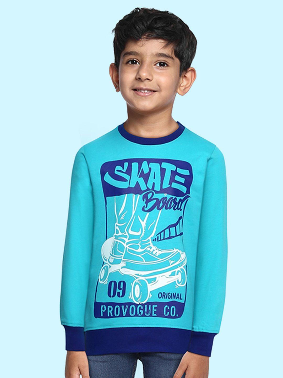 provogue-boys-turquoise-blue-printed-sweatshirt
