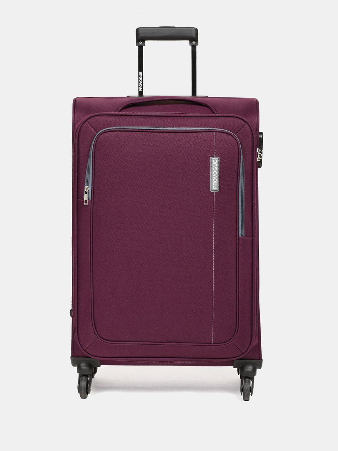 provogue lead medium soft trolley suitcase - 65 cm