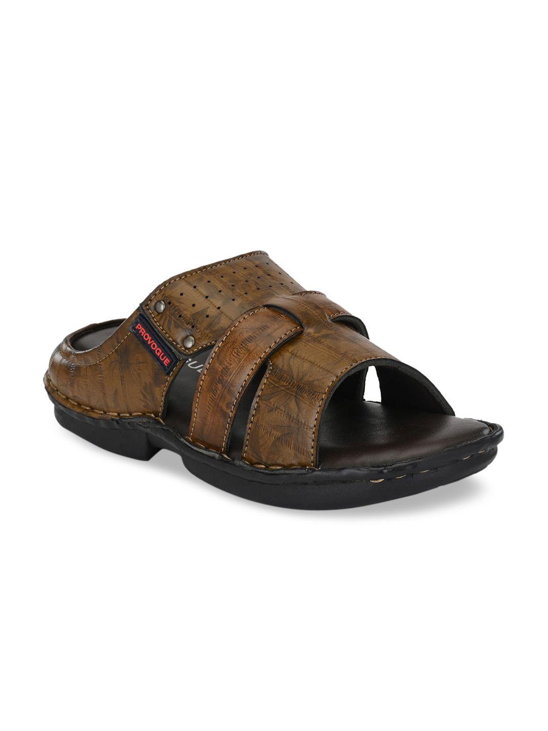 provogue-men-brown-solid-comfort-sandals