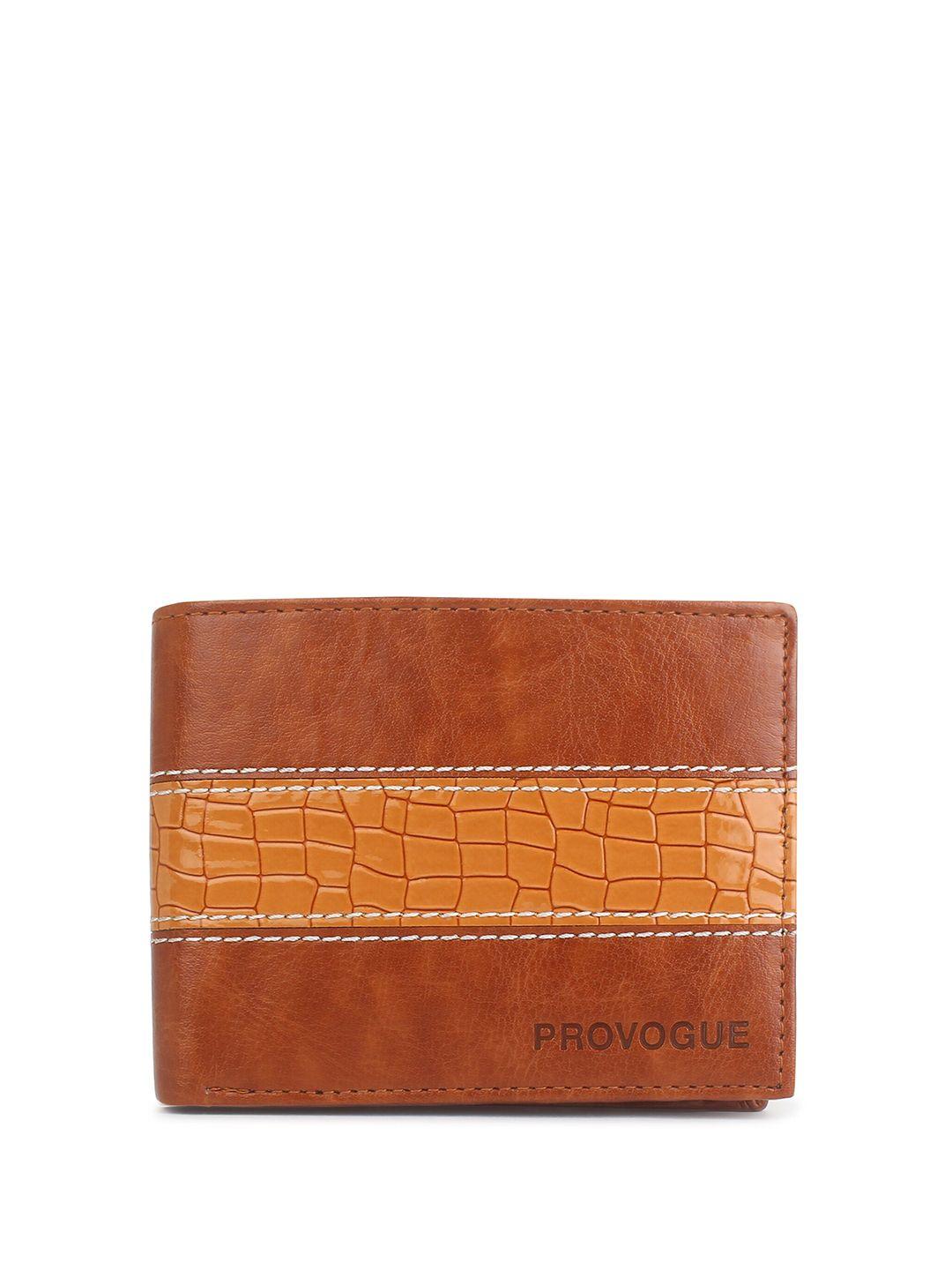 provogue men colourblocked two fold wallet
