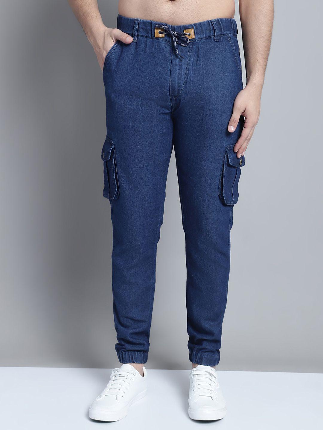 provogue-men-mid-rise-stretchable-jogger-jeans