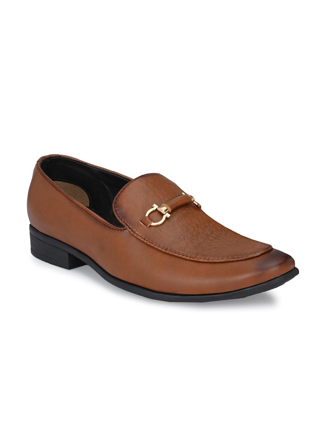 provogue-men-tan-brown-solid-formal-loafers-shoes