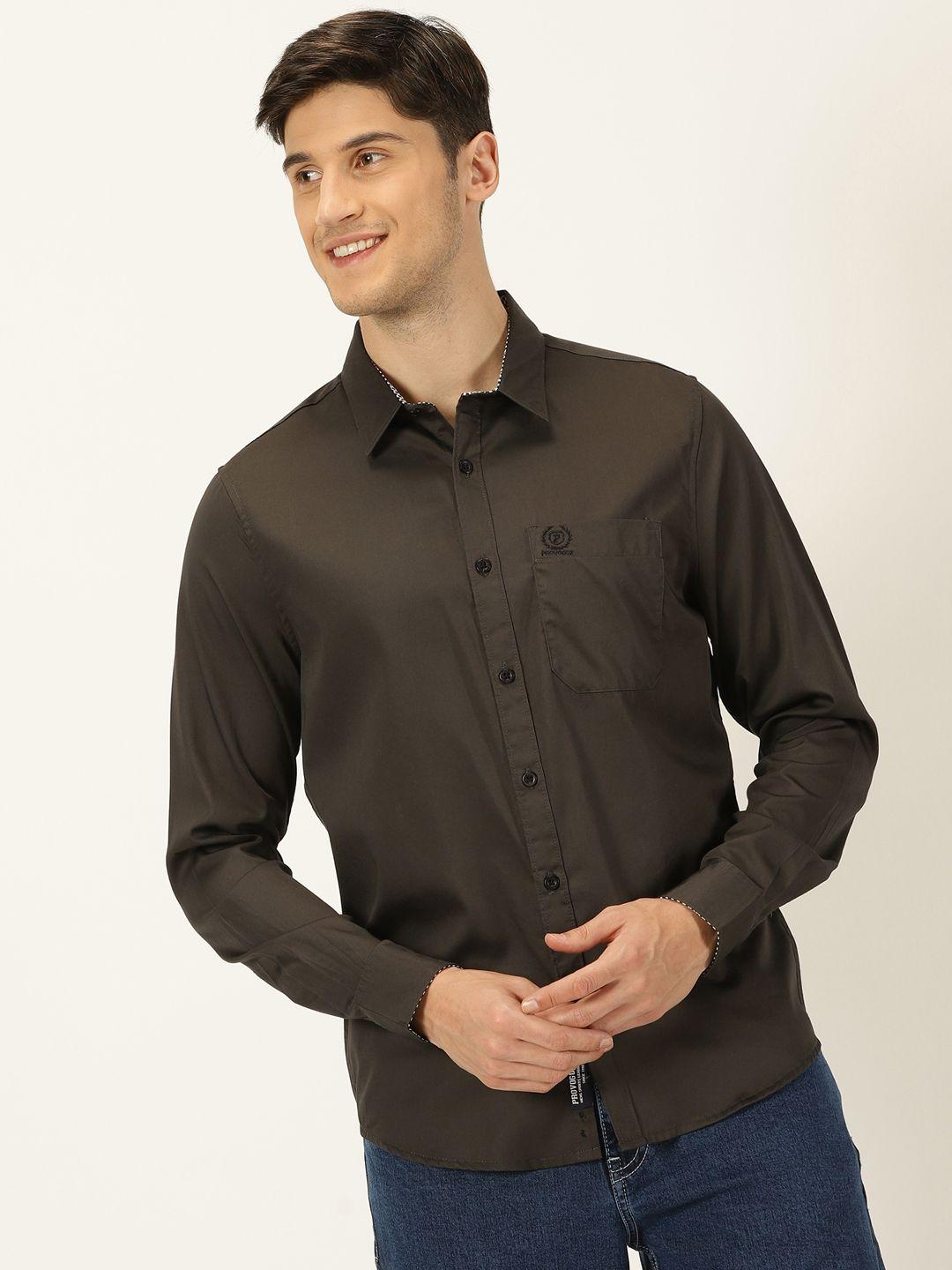 provogue-original-slim-fit-spread-collar-long-sleeves-cotton-casual-shirt