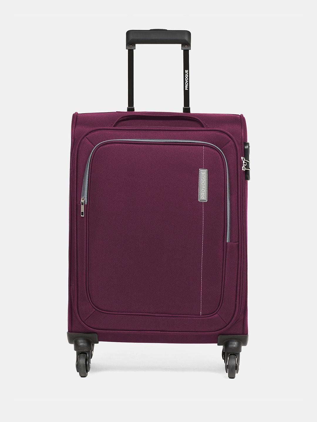 provogue unisex cabin trolley suitcase