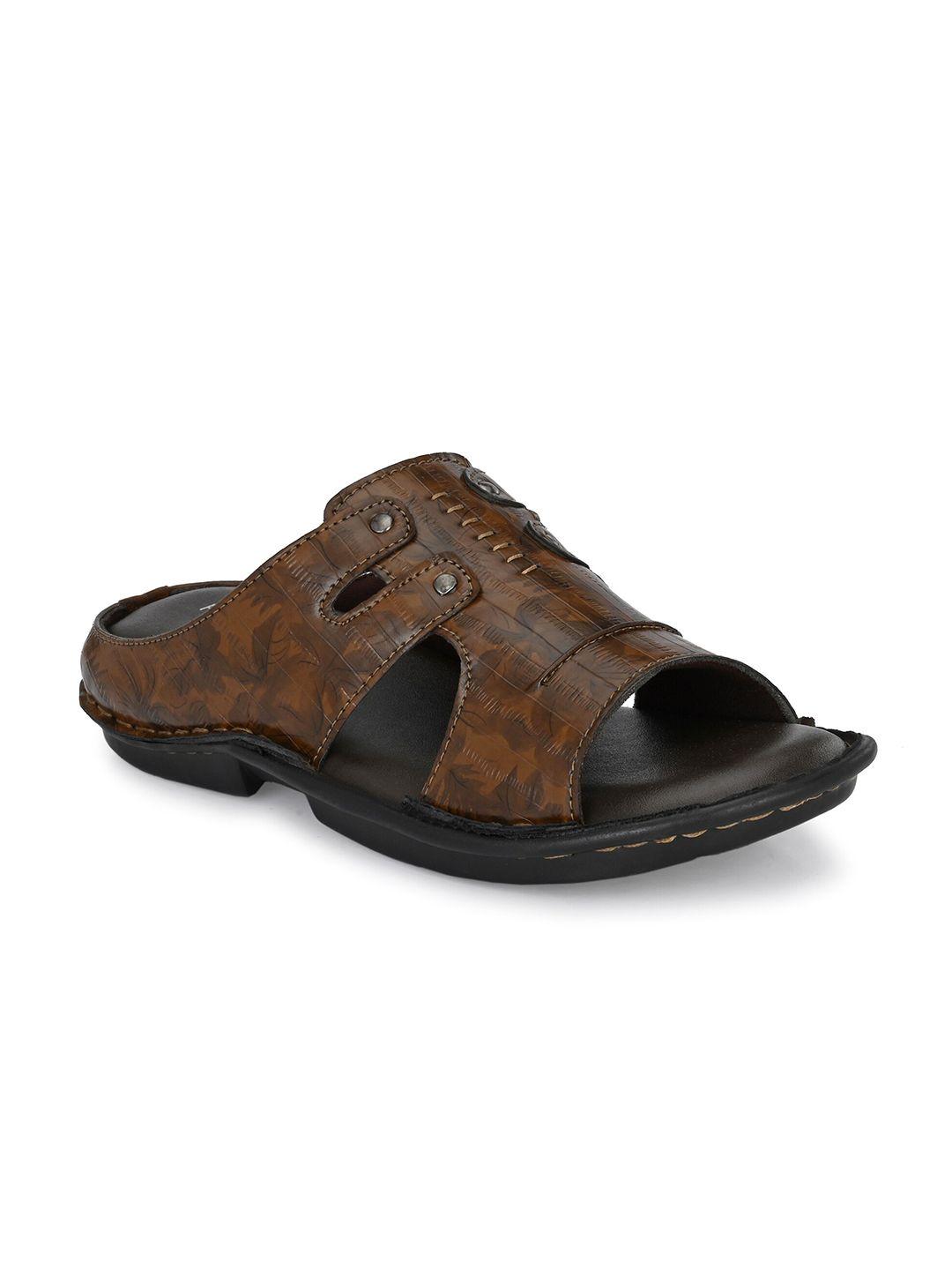 provogue men brown comfort sandals