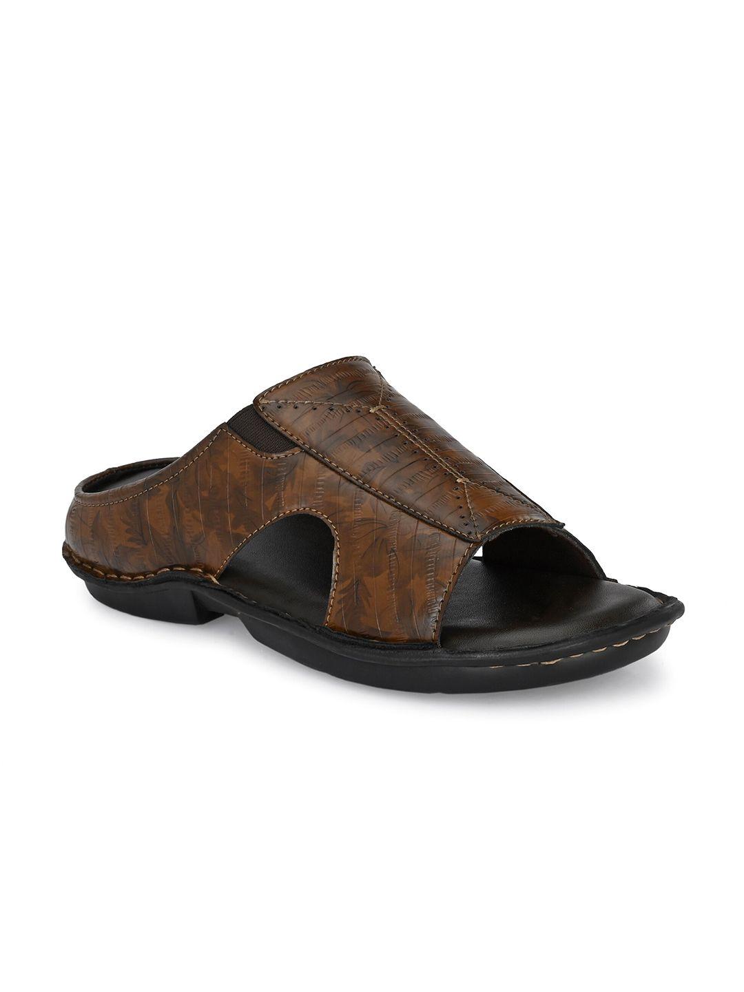 provogue men brown comfort sandals