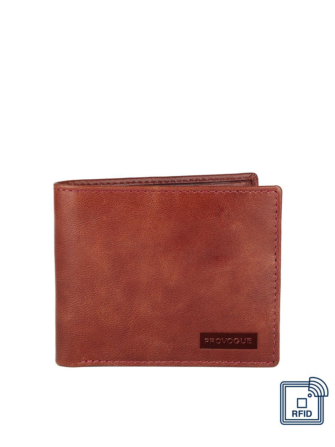 provogue men maroon textured leather two fold wallet