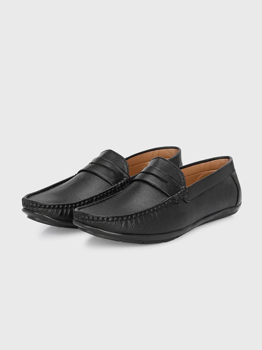 provogue men textured penny loafers