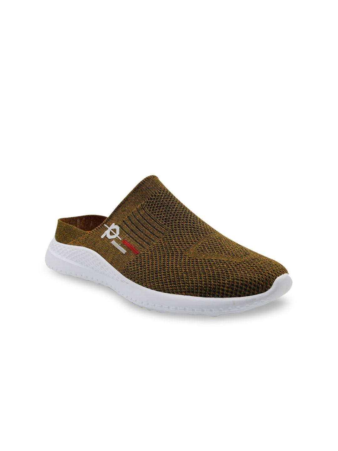 provogue men yellow slip-on sneakers