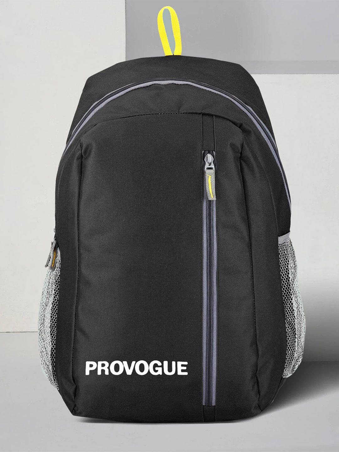 provogue unisex black & white backpack