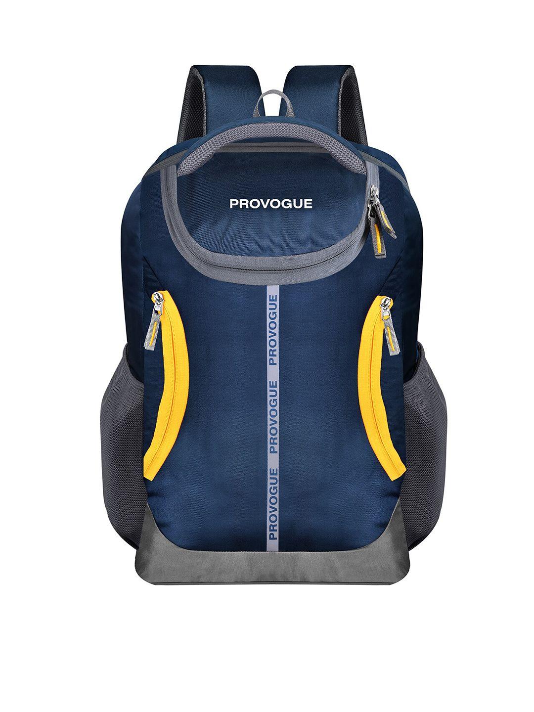 provogue unisex colourblocked backpack with anti-theft up to 18 inch