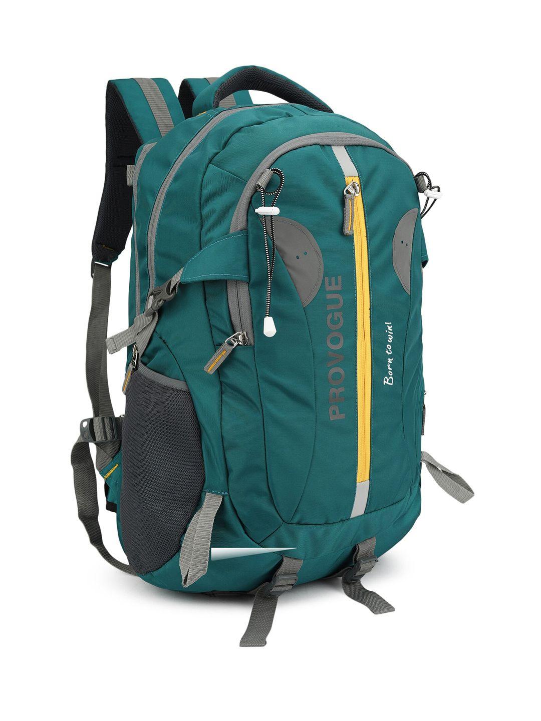 provogue unisex sea green backpack with hip strap