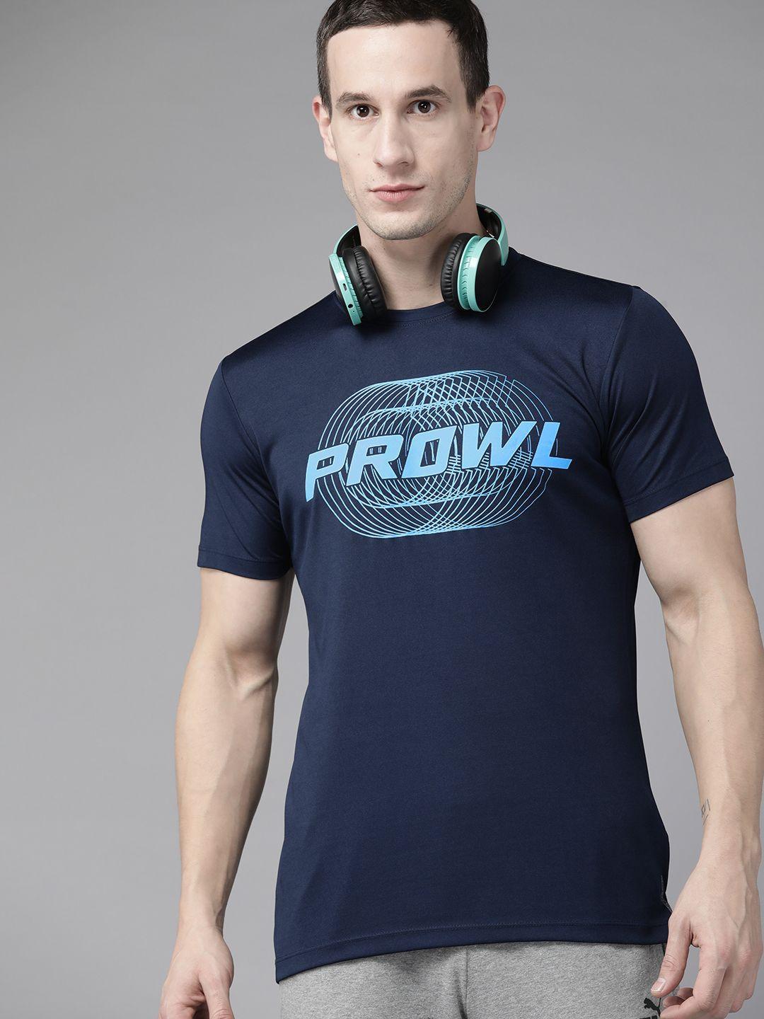 prowl by tiger shroff men typography printed t-shirt